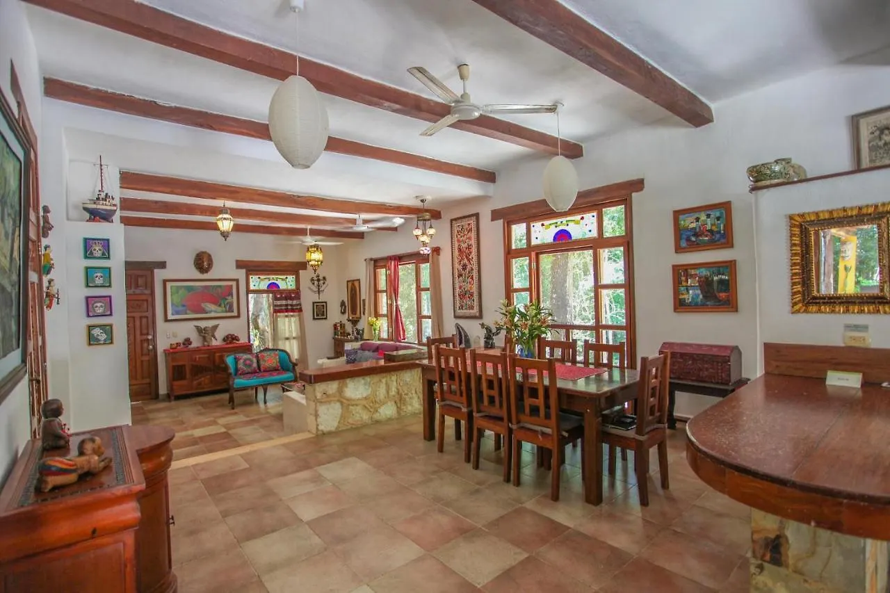Villa Balam Ha Con Cenote Privado מקסיקו
